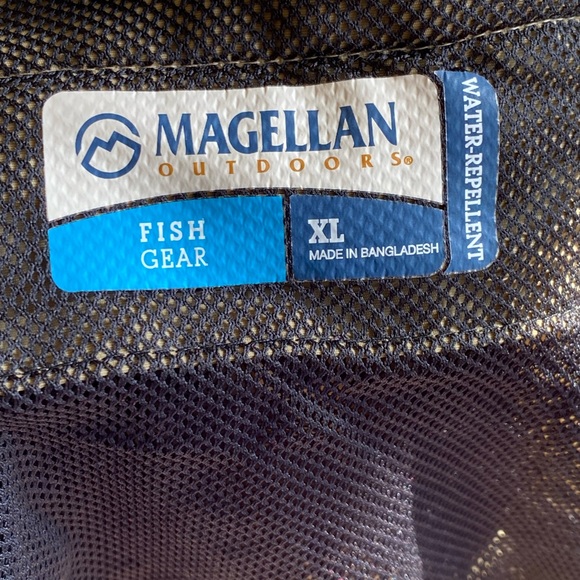 Magellan Outdoors Convertible Pants Fish Gear Water Repellent Size XL Beige - Picture 9 of 10